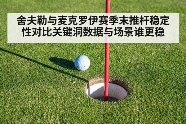 golf putting green close up